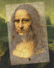 Леонардо да Винчи. Компьютерный автопортрет